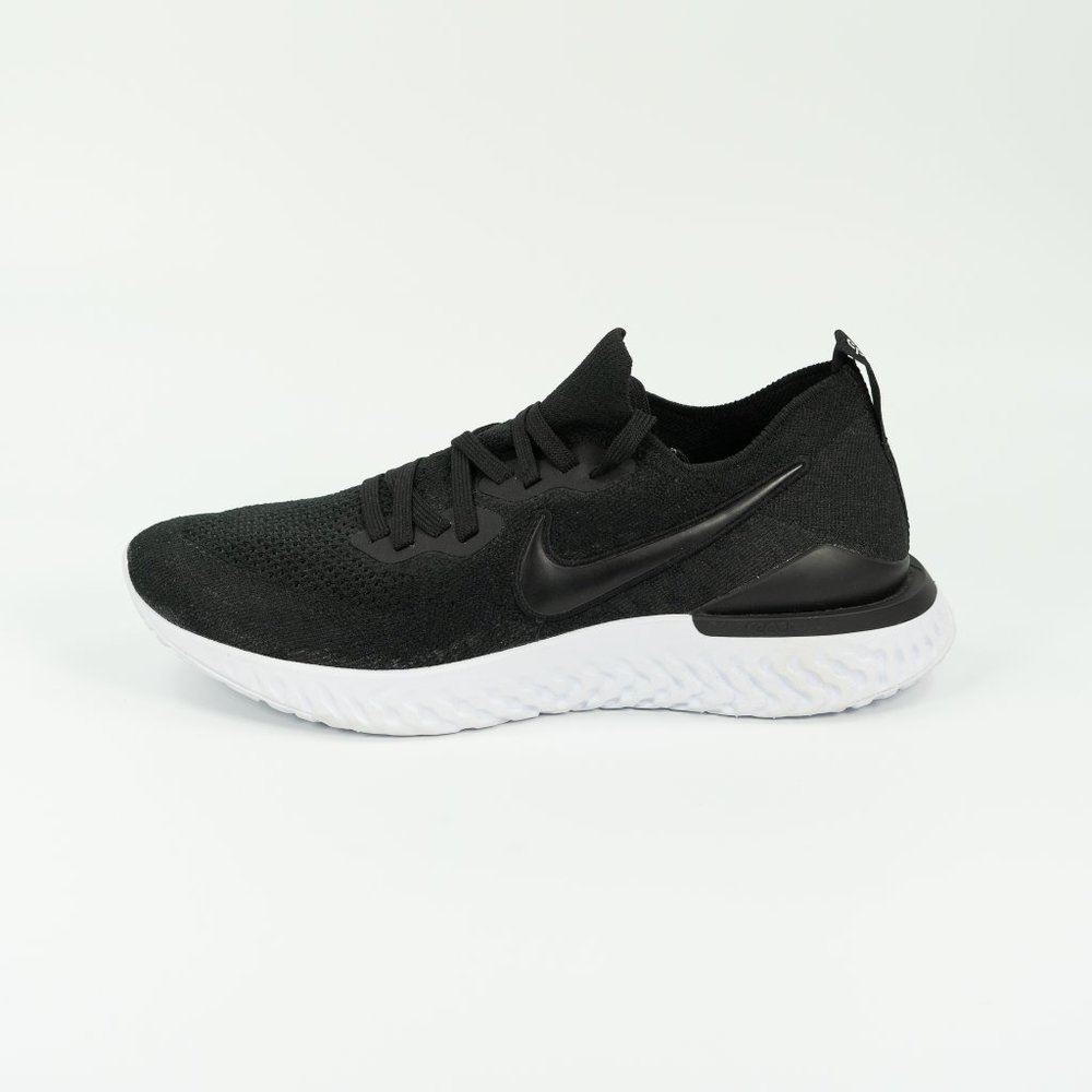 Nike Epic React Flyknit 2 'Gunsmoke' BQ8928-002 Running Training Jogging Gym - Picture 5 of 10